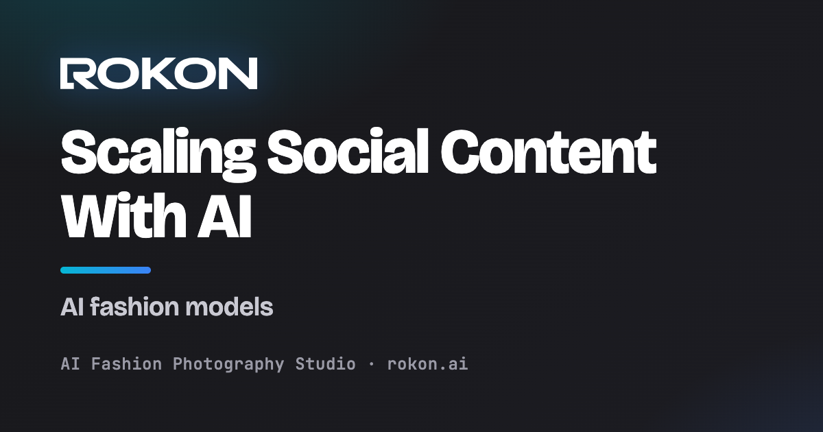 صورة غلاف توسيع محتوى التواصل الاجتماعي بعارضي الذكاء الاصطناعي — Rokon.ai